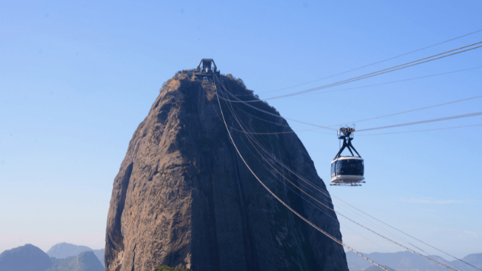 As the cable car ascends you will discover the best places in Rio, crazy!