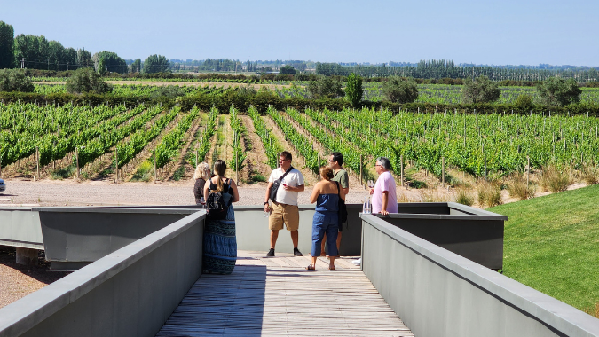  Na estrada do vinho Lujan de Cuyo Tierra Malbec você encontrará as melhores paisagens