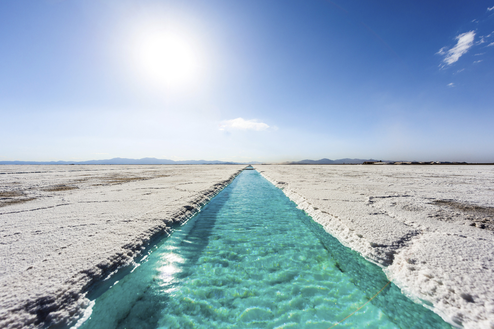 Salinas de Salta en Argentina