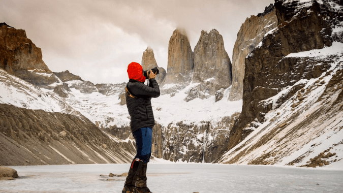 Visitez l'imposant parc national Torres del Paine et accédez à la base Torres grâce à un trekking en Patagonie au Chili !