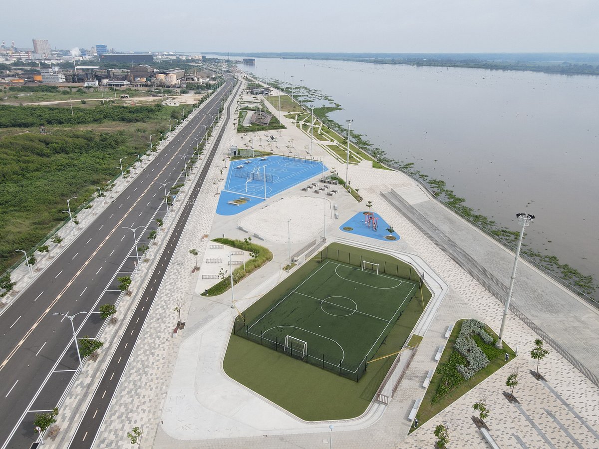 El gran malecon de Rio en Barranquilla