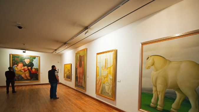 Uno de los Museos más famosos de Bogotá, el Museo Fernando Botero